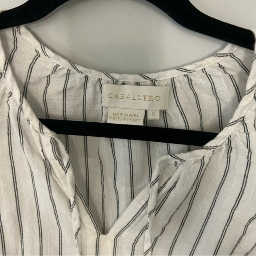 Anthropologie‎ Caballero Cloe Peasant Puff Sleeve Blouse